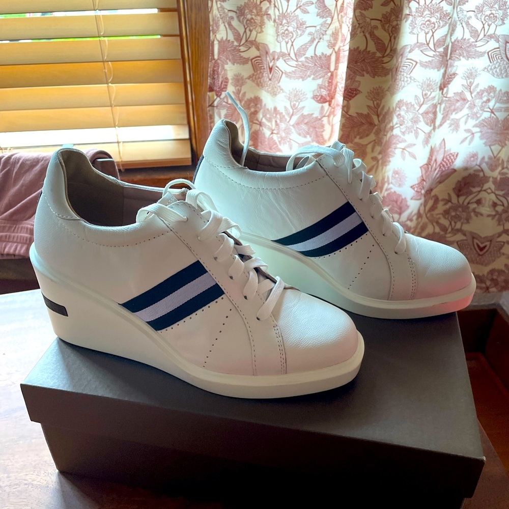 Wedge sneakers - only worn once!